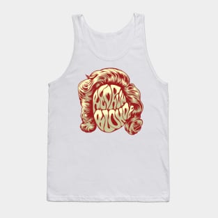 Redrum Blonde Logo Tank Top